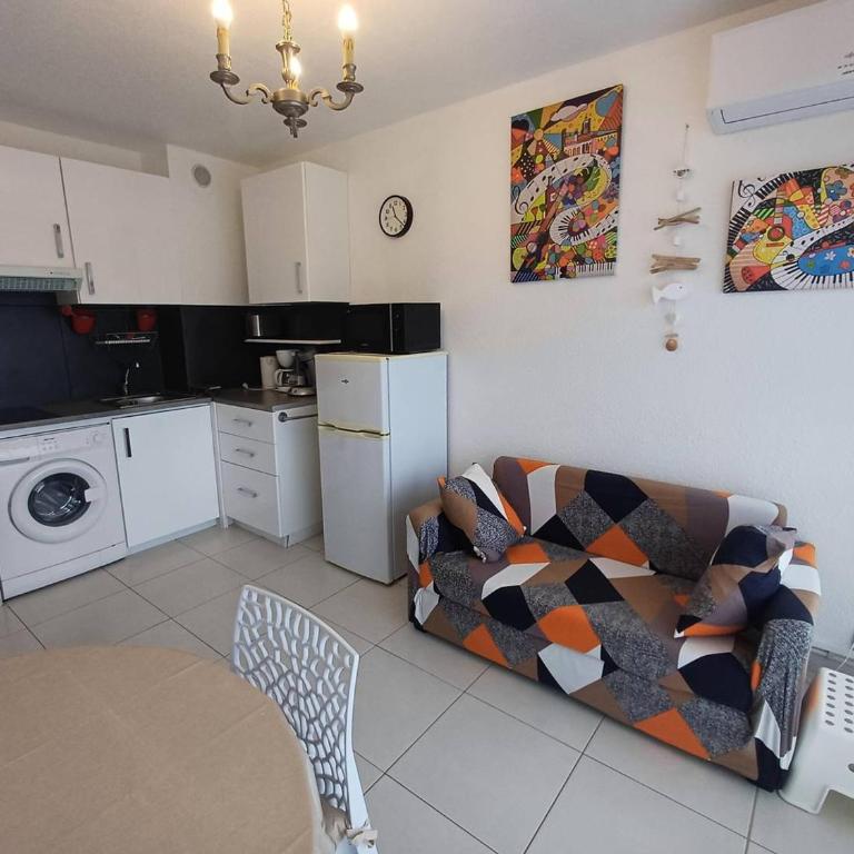 T1 Classé 3 Étoiles avec Animaux Admis et Climatisation - FR-1-571-49 - Appartement (2 Adultes) - 6