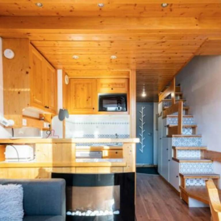 Duplex Cosy La Cabane 4 à 5 pers Arcs 1800 ski aux pieds - Appartamento con 1 Camera da Letto - 5