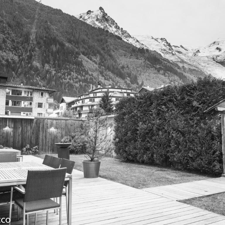 Apartment Au Bon Coin - Luxury Chamonix Hidden Haven, Mont Blanc view, Hot Tub and Garden - Superior Apartment mit Bergblick - 72