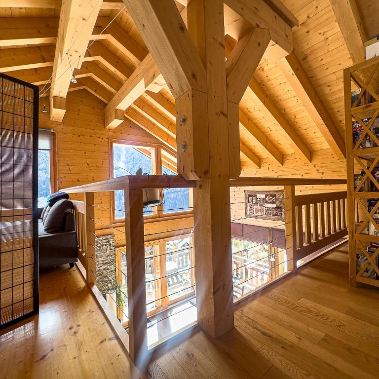 Chalet Boder - Vue MontBlanc - Cheminée - Three-Bedroom Chalet - 35