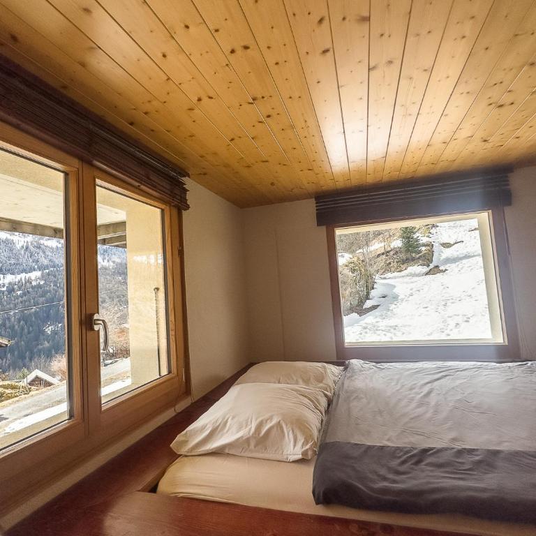 Chalet Boder - Vue MontBlanc - Cheminée - Three-Bedroom Chalet - 37
