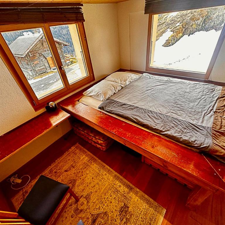Chalet Boder - Vue MontBlanc - Cheminée - Three-Bedroom Chalet - 39