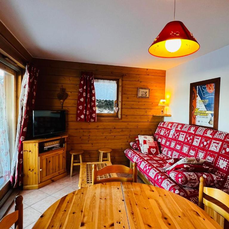 Appartement T3 calme aux Saisies, idéal pour 6 pers - FR-1-293-103 - Apartamento (6 adultos) - 10