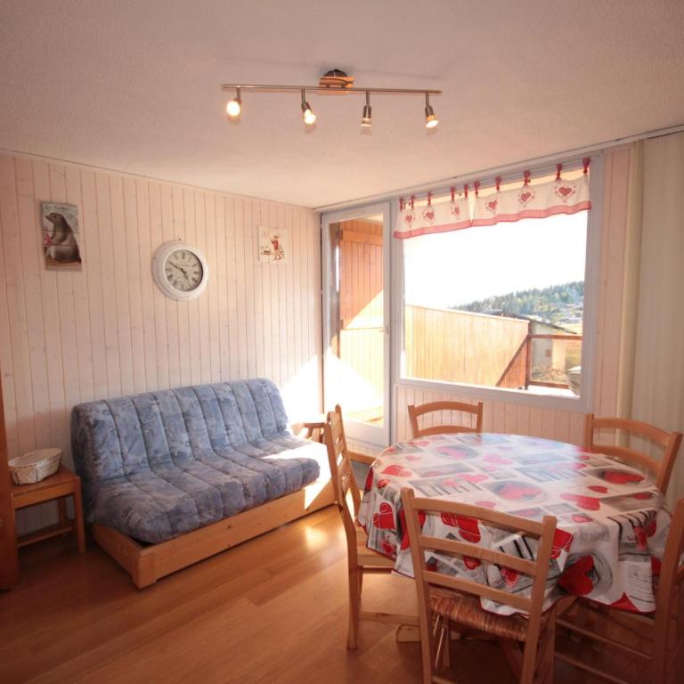Les Saisies: T2 cabine, 6 pers, terrasse sud, animaux admis - Apartment mit 1 Schlafzimmer - 11
