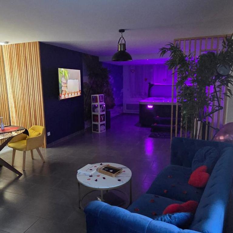 L'escale du désir, Spa privatif - Appartement 1 Chambre - 2
