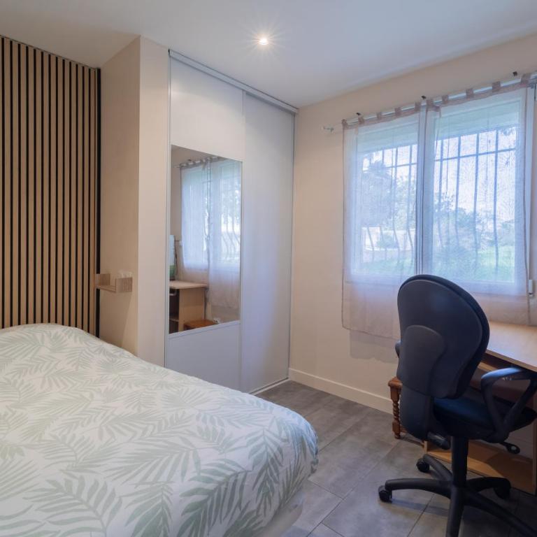 Maison 6 pers - Plage - Parc expo , Salle Arena - Maison 3 Chambres - 11