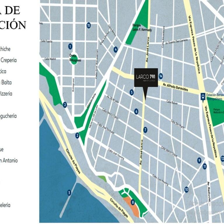 Modern 2BR in Miraflores, Pool, Walk to Larcomar - Apartamento de 2 dormitorios - 51