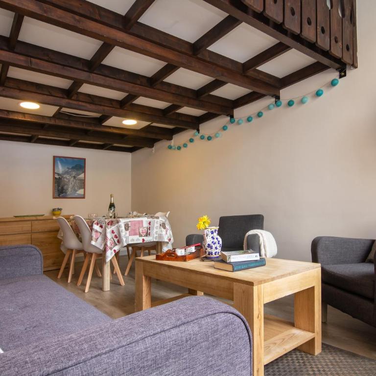 Grand Roc C114 from Slopes 280m, View, Parking & WiFi - Happy Rentals - Apartment mit Balkon - 13