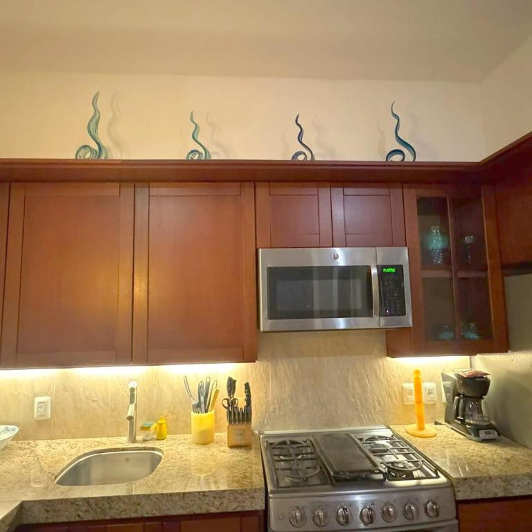 Beachfront in a peaceful Resort 8mi from Puerto Escondido - Apartamento de 1 dormitorio con balcón y vistas al agua - 7
