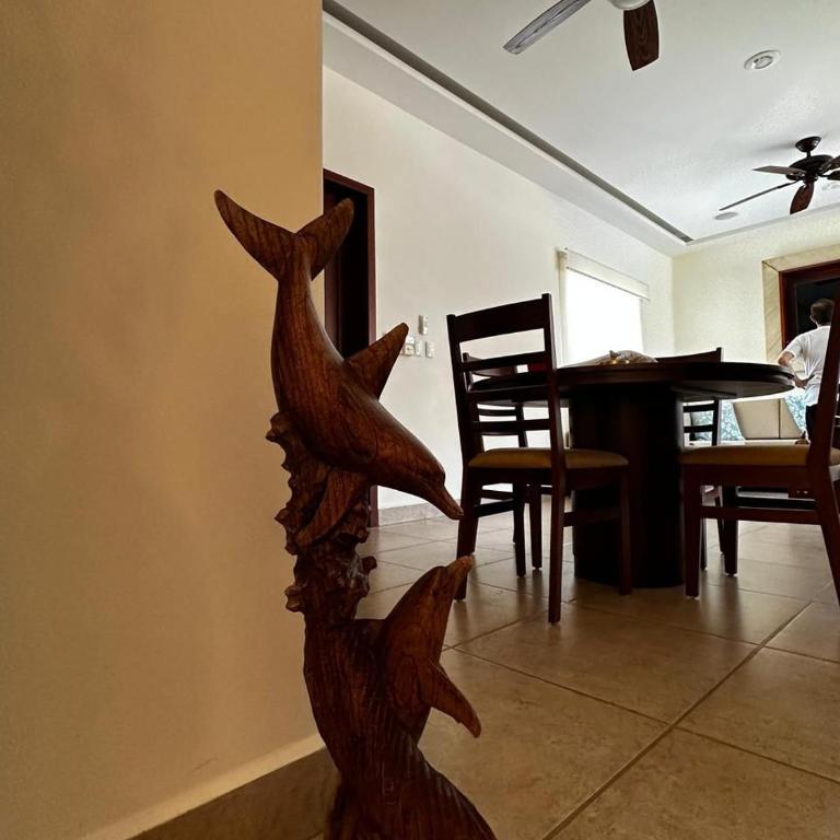 Beachfront in a peaceful Resort 8mi from Puerto Escondido - Apartamento de 1 dormitorio con balcón y vistas al agua - 5