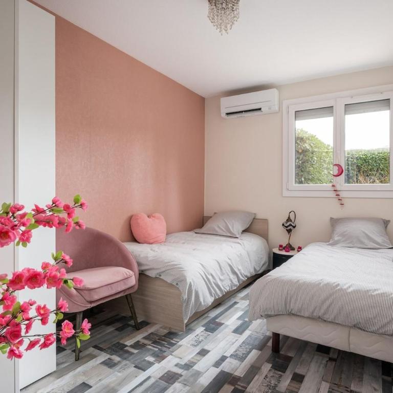 Appartement Cosy - RDJ- 2 Chambres - Parking Privée - Appartement 2 Chambres - 2