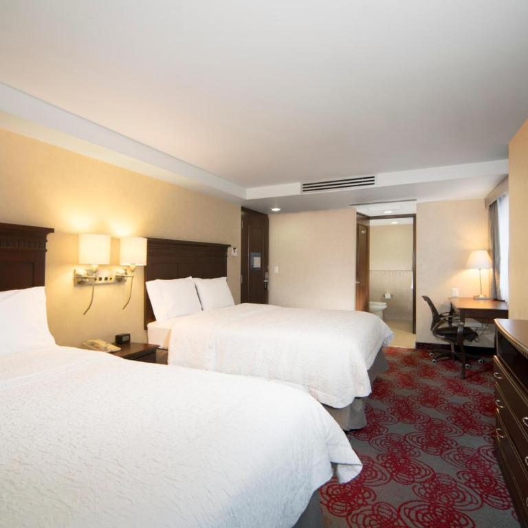 Hampton Inn & Suites Mexico City - Centro Historico - Habitación para no fumadores - 2 camas grandes - 1