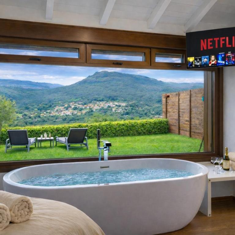 Relax natural en Vigo Rural Moss con Jacuzzi y Vistas - Casa con 1 dormitorio - 6