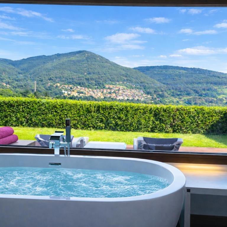 Relax natural en Vigo Rural Moss con Jacuzzi y Vistas - Casa con 1 dormitorio - 1