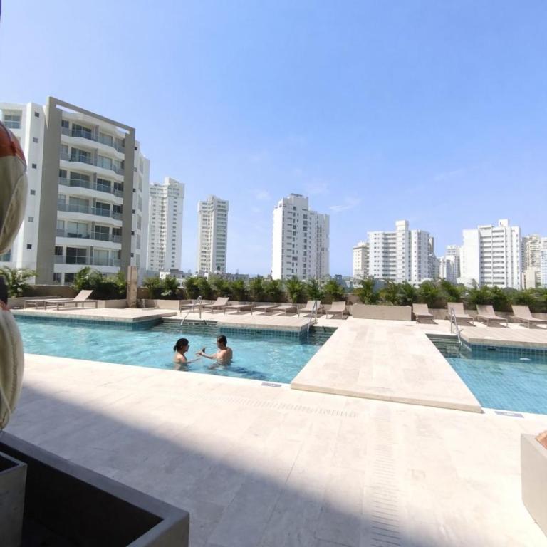Loft cerca al mar, Piscinas, 4 personas - Apartamento de 1 dormitorio - 17