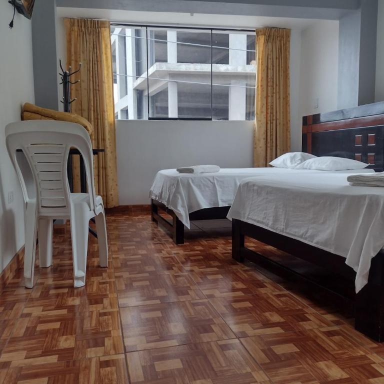 LA ACOGEDORA Qori Wasi - Habitación Doble con baño privado - 2 camas - 2