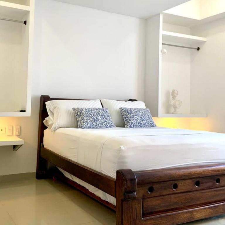 Amoblados , Cartagena, El Laguito - Two-Bedroom Deluxe Apartment with Ocean View - 6