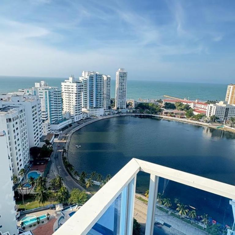Amoblados , Cartagena, El Laguito - One-Bedroom Apartment with Sea View and Balcony - 1