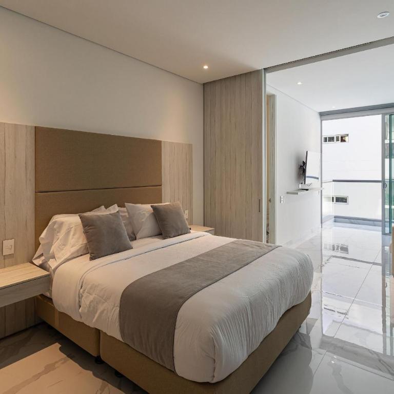 Apartamentos Sui Lofts - Apartamento de 1 dormitorio con balcón y vistas al mar - 32
