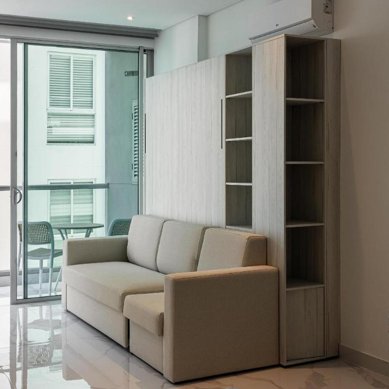 Apartamentos Sui Lofts - Apartamento de 1 dormitorio con balcón y vistas al mar - 34