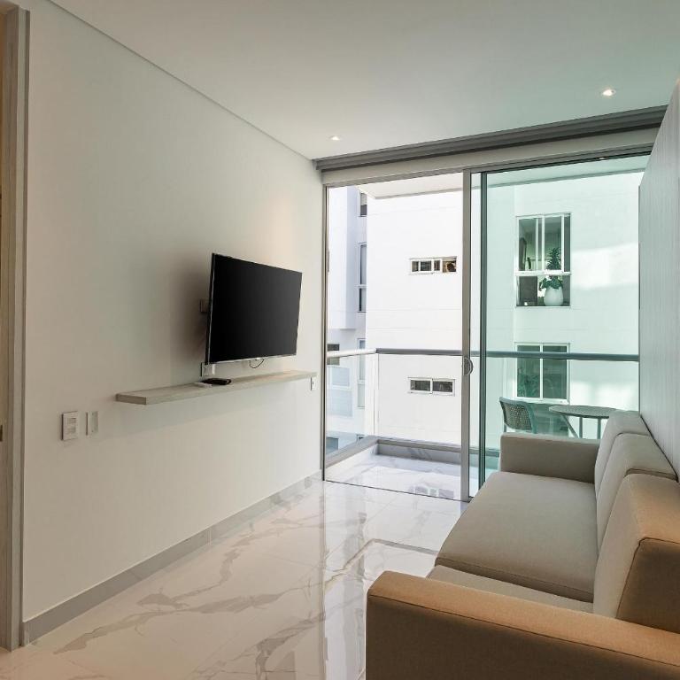 Apartamentos Sui Lofts - Apartamento de 1 dormitorio con balcón y vistas al mar - 35