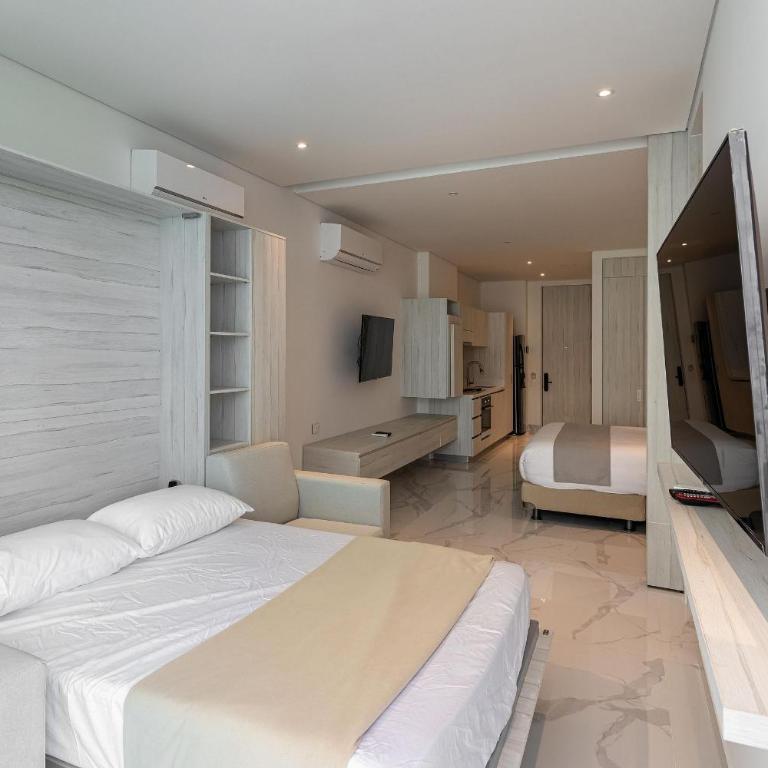 Apartamentos Sui Lofts - Apartamento de 1 dormitorio con balcón y vistas al mar - 54