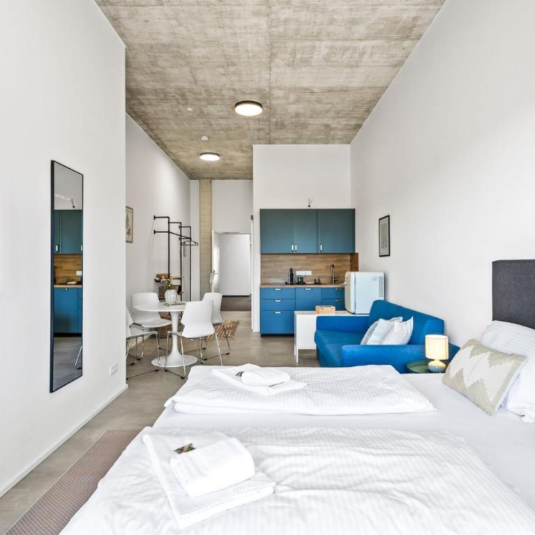 SKYRISE Apartments mit Küche, WLAN & Parkplatz - ruhige Lage - Superior Studio - 7