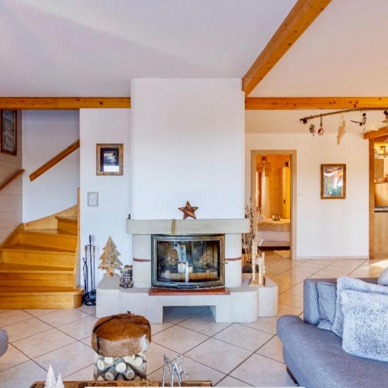 Chalet Le Flocon Bleu - Mauselaine avec vue sur le Lac de Gérardmer - Chalet 3 Chambres - 2
