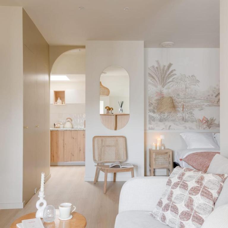 Suite romantique climatisée Parking Proche Lyon 6 - Appartement - 20