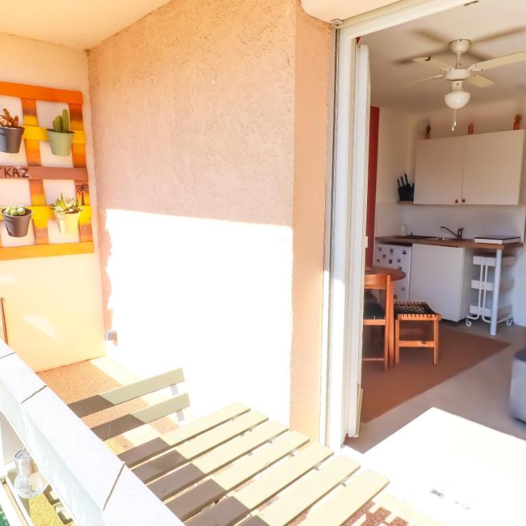 Cosy studio 4 personnes - calme et plages à pied - Bormes les Mimosas - Appartamento Monolocale con Balcone - 23