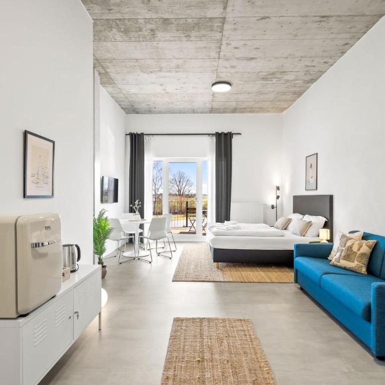 SKYRISE Apartments mit Küche, WLAN & Parkplatz - ruhige Lage - Familienstudio - 1