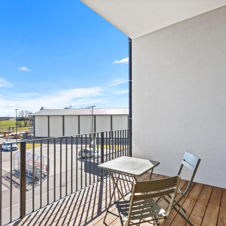 SKYRISE Apartments mit Küche, WLAN & Parkplatz - ruhige Lage - Familienstudio - 7