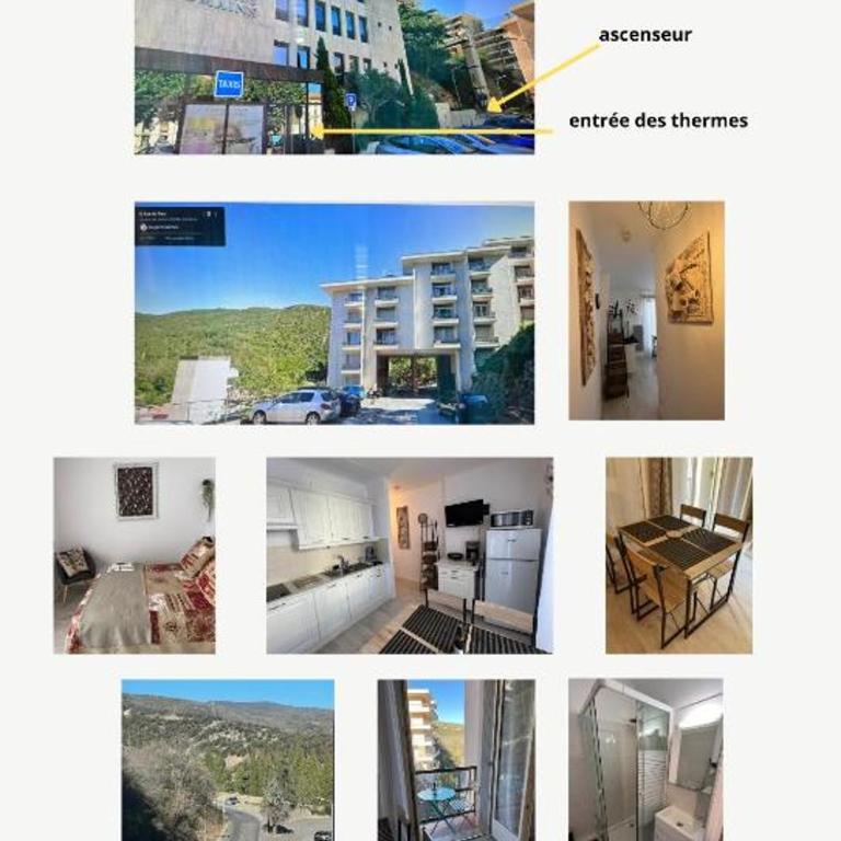 Charmant logement entre mer et montagne idéal pour cure thermale - Appartement 1 Chambre - 11