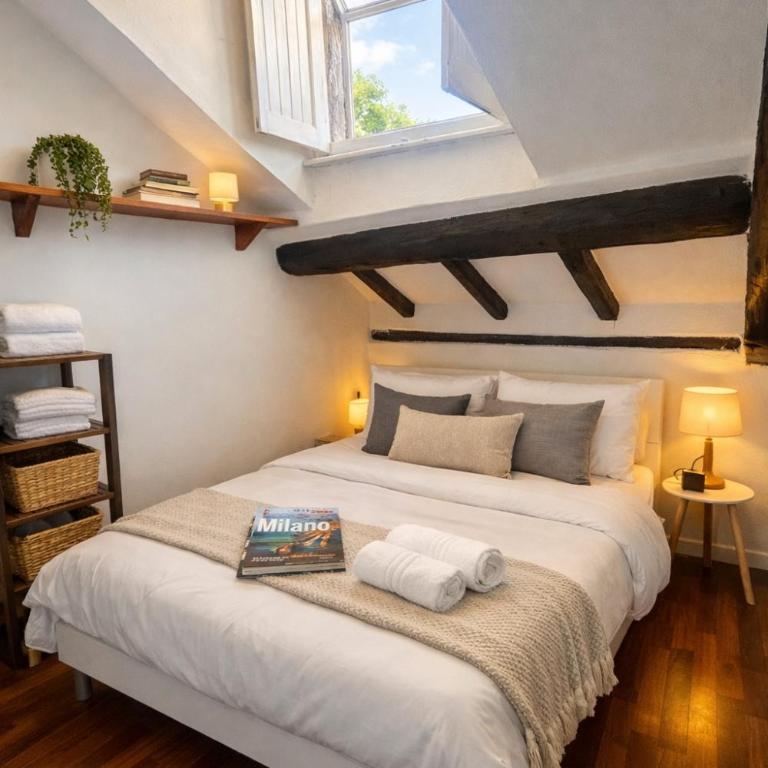 Bright Attic 120sqm in Garibaldi Quarter Milano - Appartamento con 2 Camere da Letto - 14