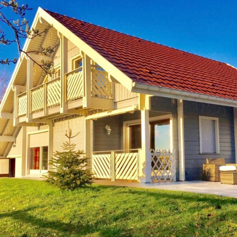 Chalet Le Flocon Bleu - Mauselaine avec vue sur le Lac de Gérardmer - Chalet 3 Chambres - 3