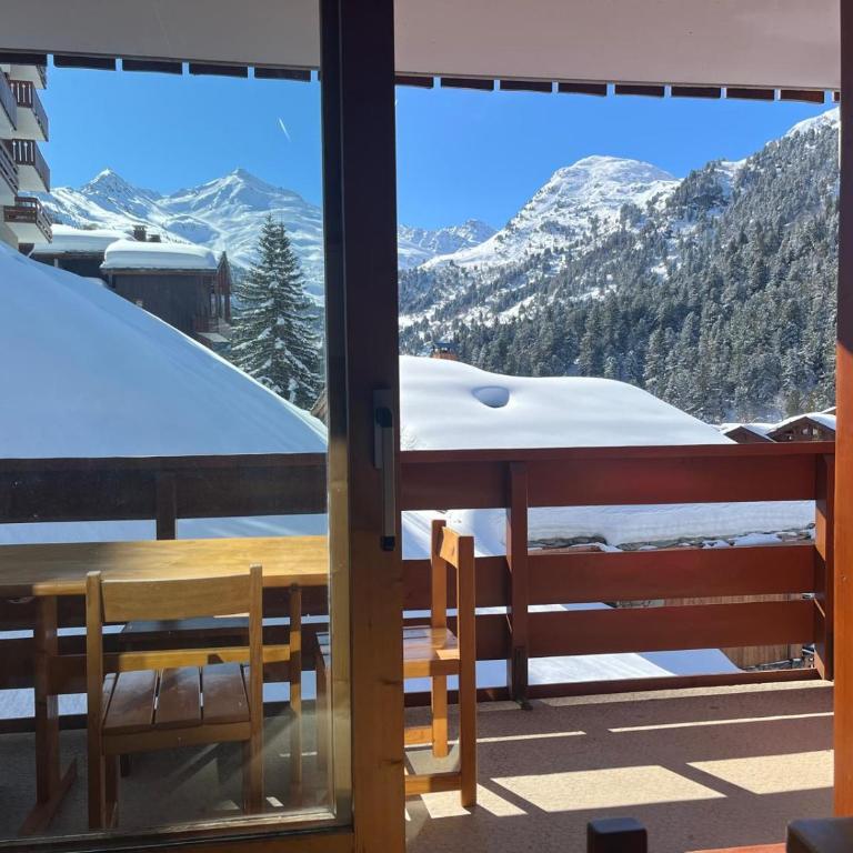Studio front de neige à Méribel-Mottaret - One-Bedroom Apartment - 14