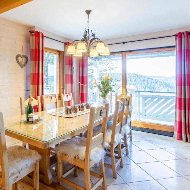 Chalet Le Flocon Bleu - Mauselaine avec vue sur le Lac de Gérardmer - Chalet 3 Chambres - 7