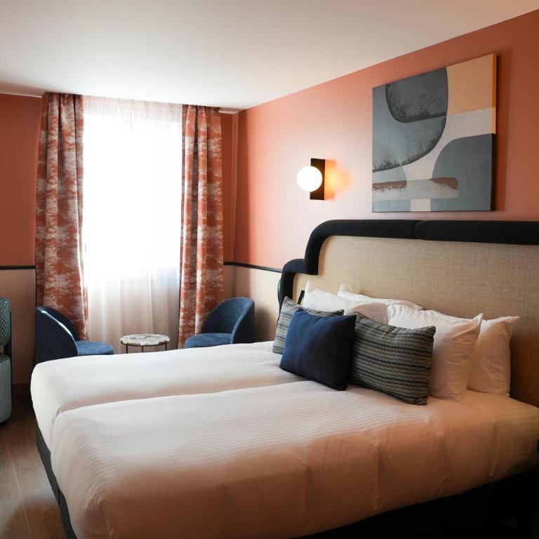 Hôtel le 6 Tiquetonne - Chambre Lits Jumeaux Supérieure - Vue sur Ville - 4