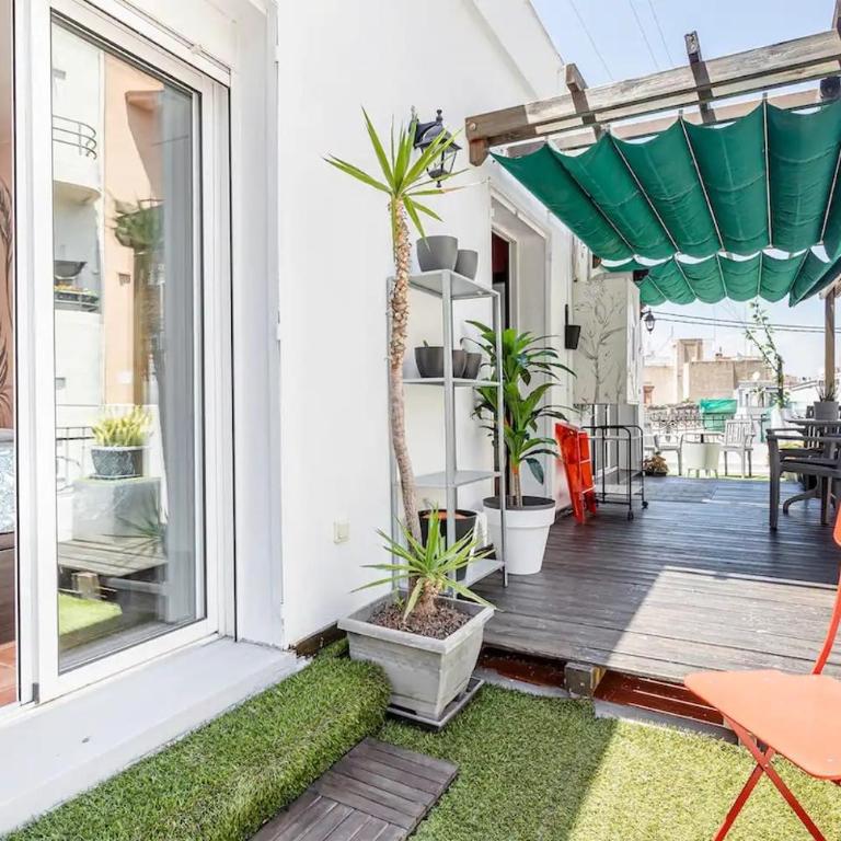 Ático Centro - One-Bedroom Apartment with Terrace - 4