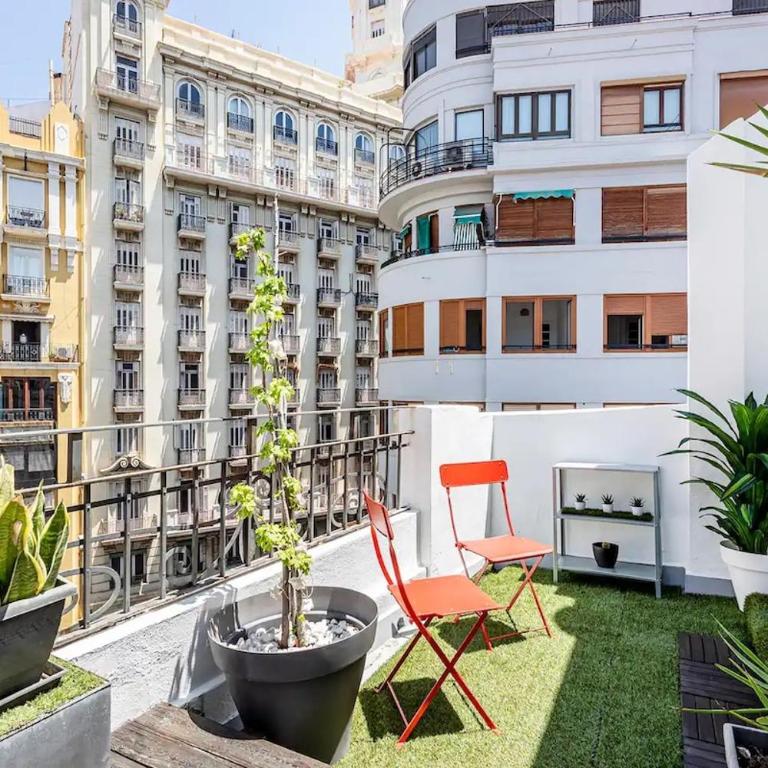 Ático Centro - One-Bedroom Apartment with Terrace - 7