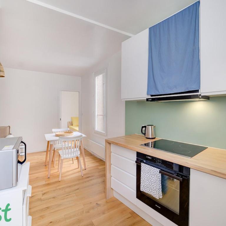 Scribe bleu1 Cosy & calme au cœur de Nantes - Appartement - 7