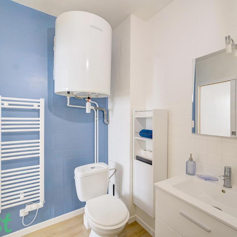 Scribe bleu1 Cosy & calme au cœur de Nantes - Appartement - 6