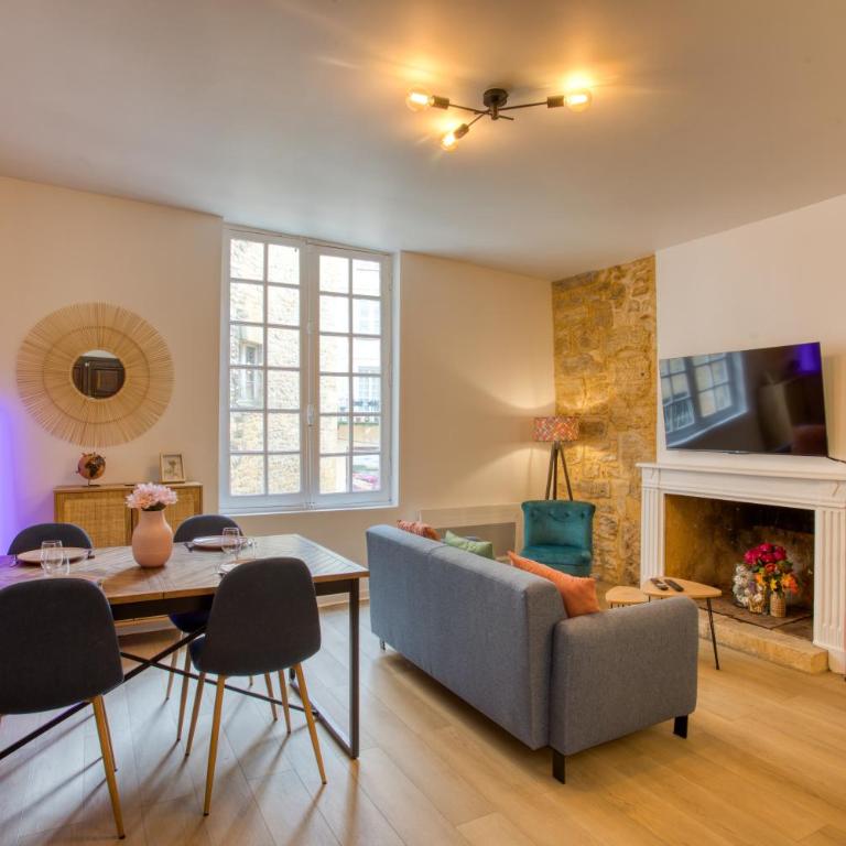Duplex 2 chambres, hypercentre, charme, "Rempart" - Apartment mit 2 Schlafzimmern - 1