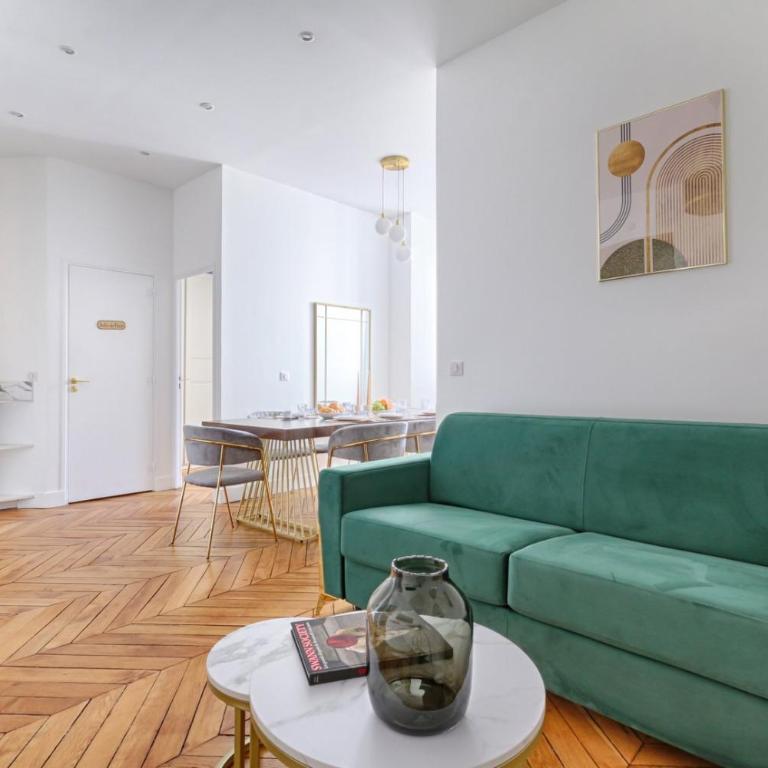 Cardinet - Chic & Green near Parc Monceau 8P - Appartement 3 Chambres - 2