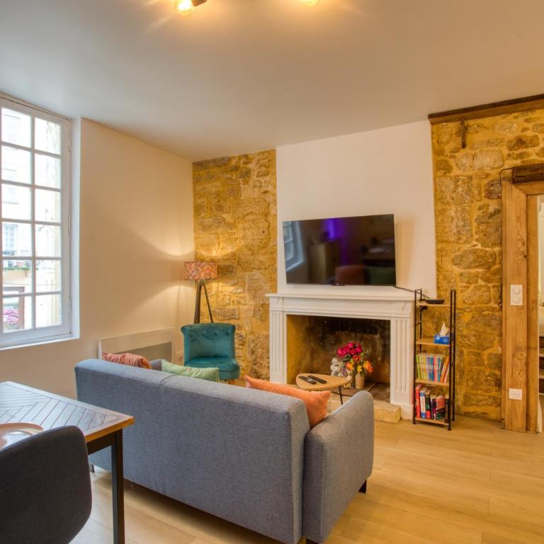Duplex 2 chambres, hypercentre, charme, "Rempart" - Apartment mit 2 Schlafzimmern - 3