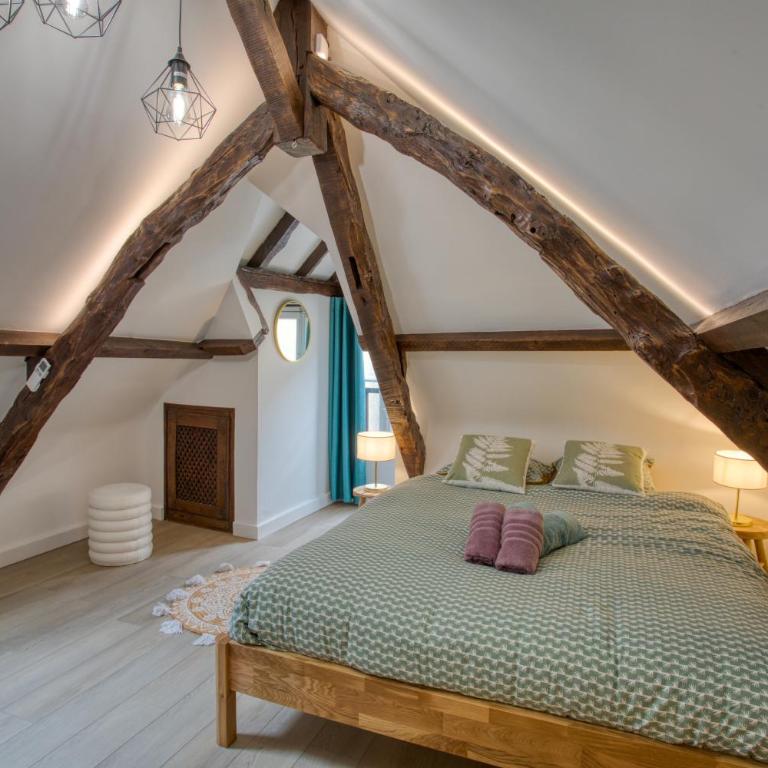 Duplex 2 chambres, hypercentre, charme, "Rempart" - Apartment mit 2 Schlafzimmern - 10