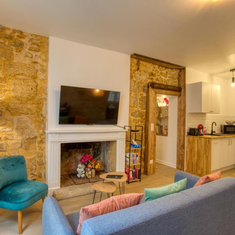 Duplex 2 chambres, hypercentre, charme, "Rempart" - Apartment mit 2 Schlafzimmern - 4