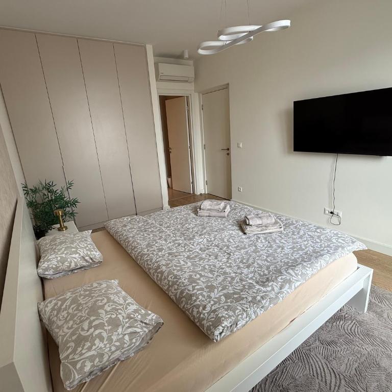 Belgrade Waterfront - Beograd na vodi Lux Apartman - Deluks Apartman sa 2 Spavaće Sobe i Balkonom - 15