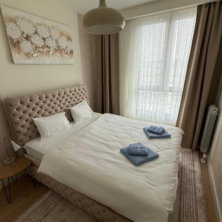Belgrade Waterfront - Beograd na vodi Lux Apartman - Deluks Apartman sa 2 Spavaće Sobe i Balkonom - 11