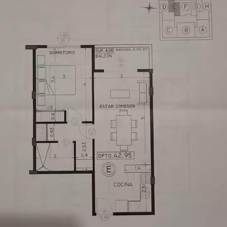 Apartment Veneto VII in La Falda, Argentina - One-Bedroom Apartment - 5